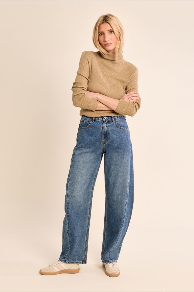 Ribbed Turtleneck