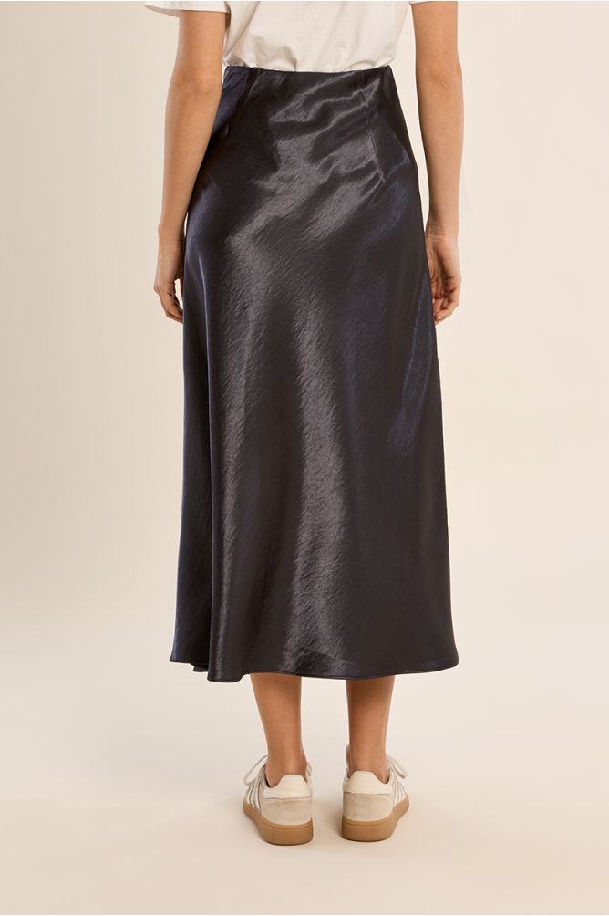 Satin High Waisted Skirt