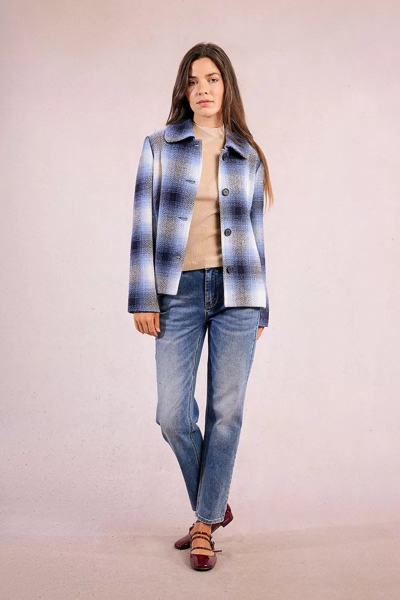 Blue Check Jacket