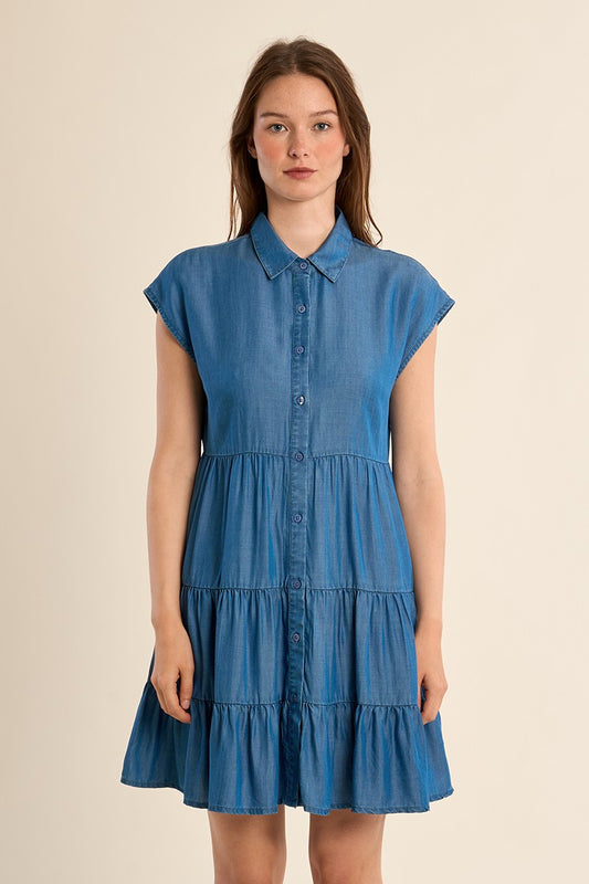 Denim Shirt Dress