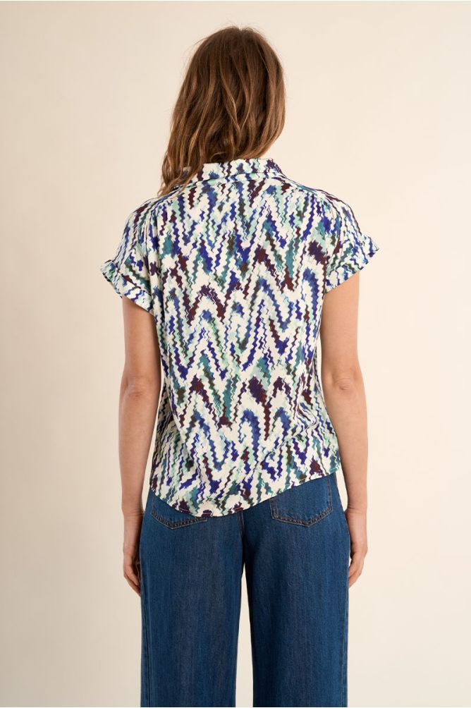 Blue Wave Blouse