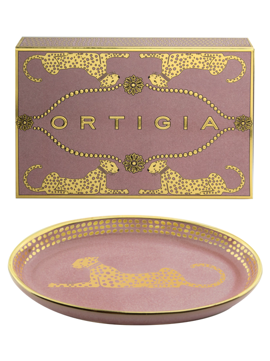 Pink Oval Dish