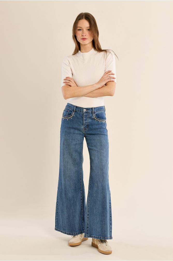 Studded Denims