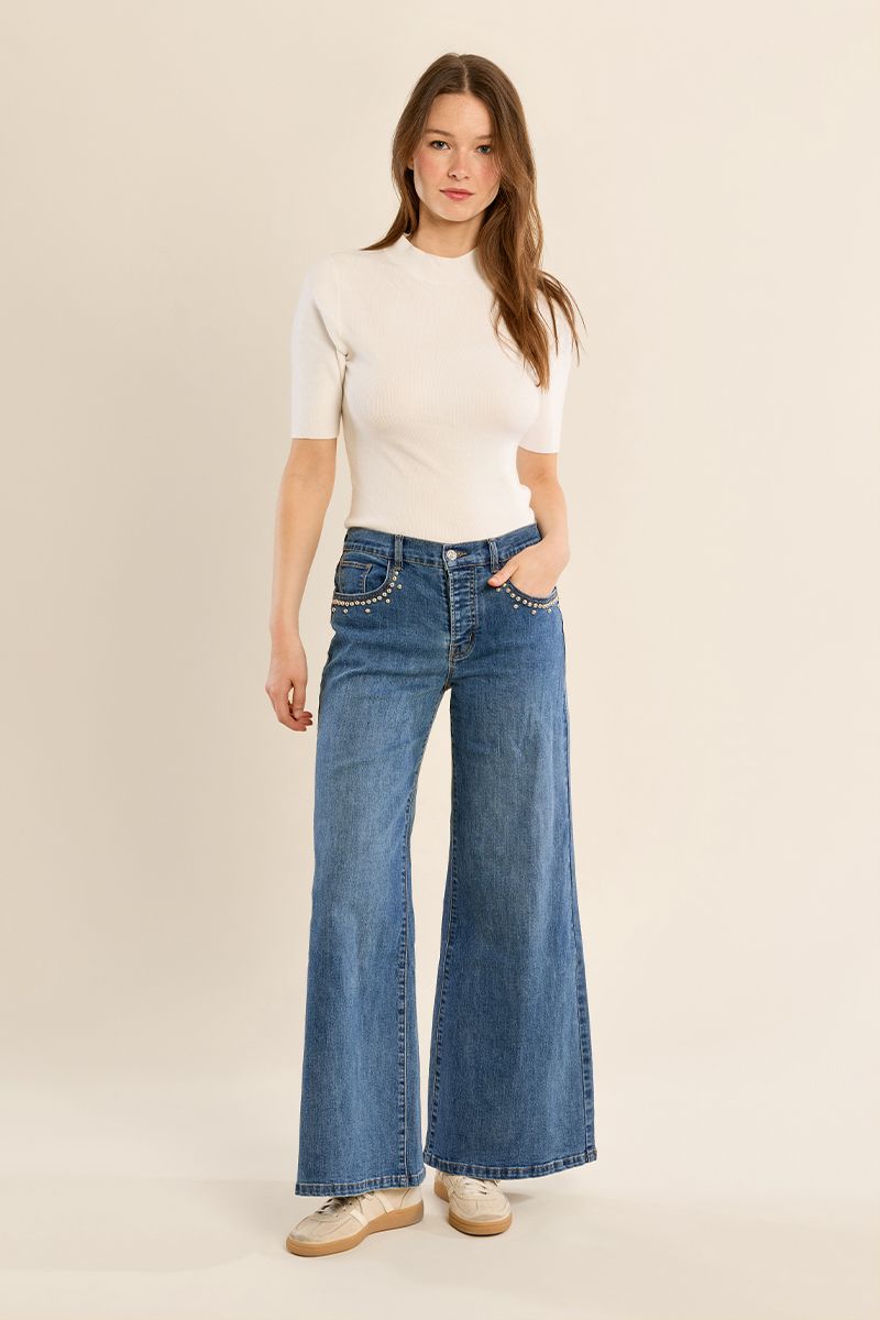 Studded Denims