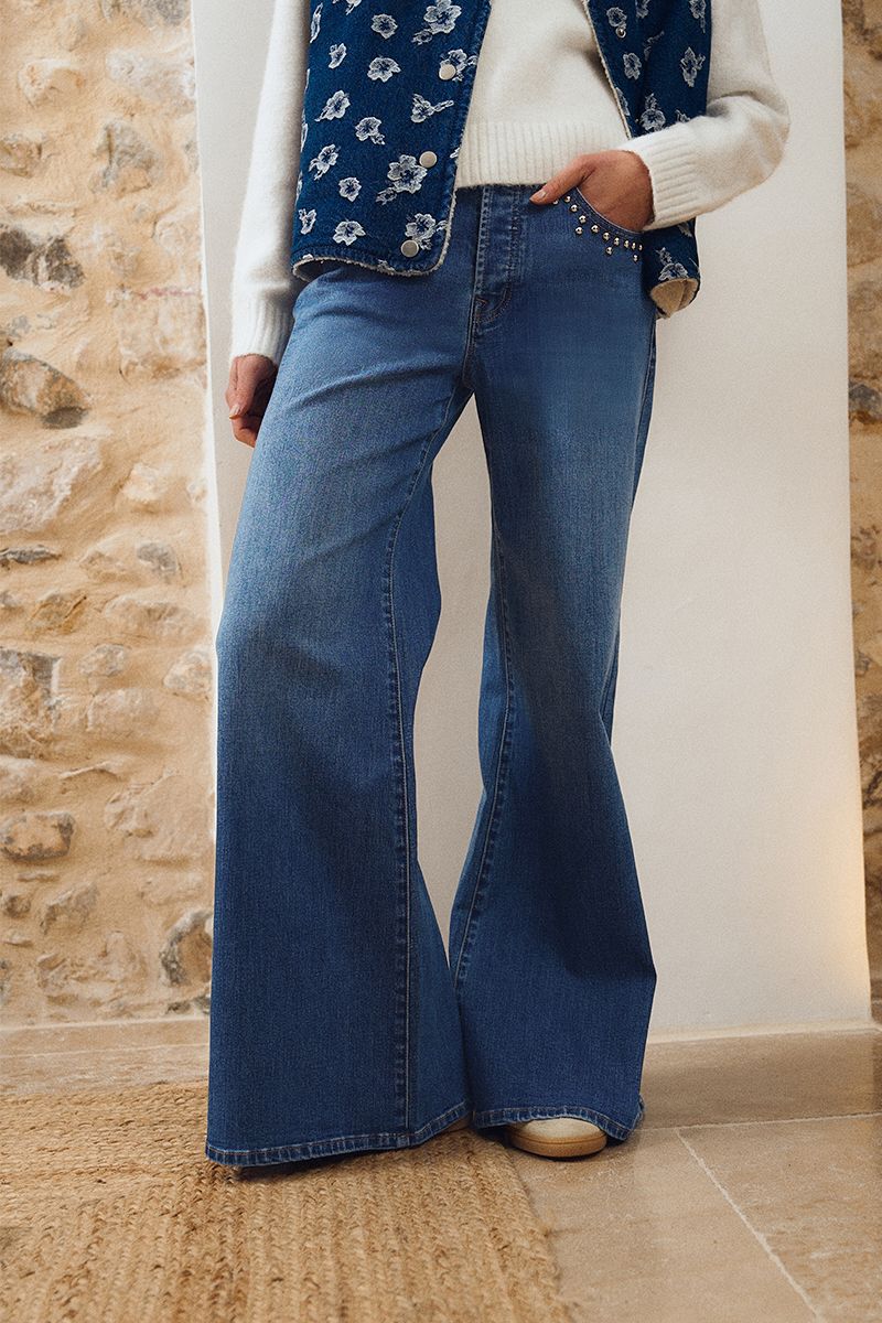 Studded Denims