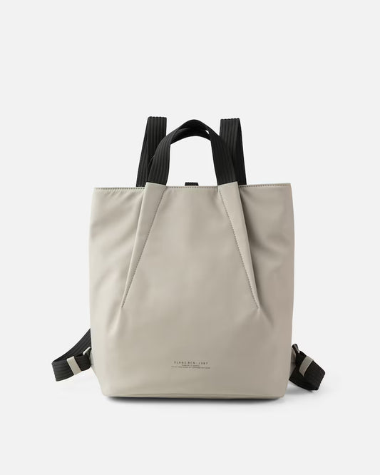 Grey  backpack
