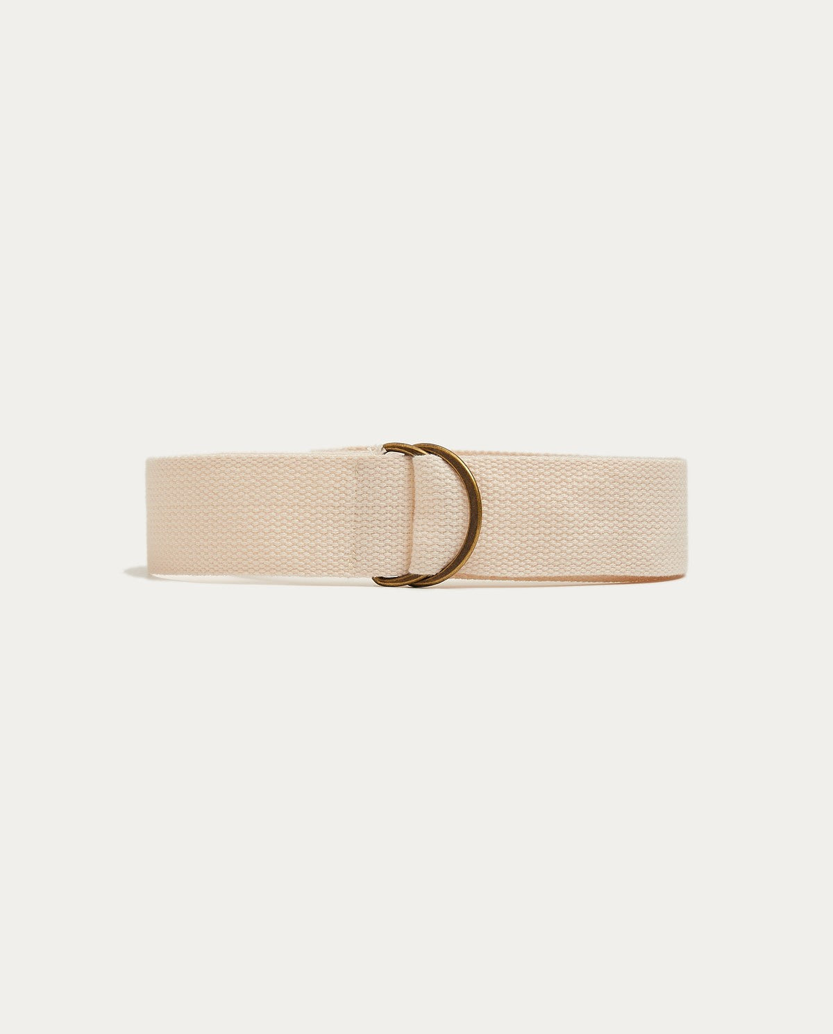 Cream Cotton Belt