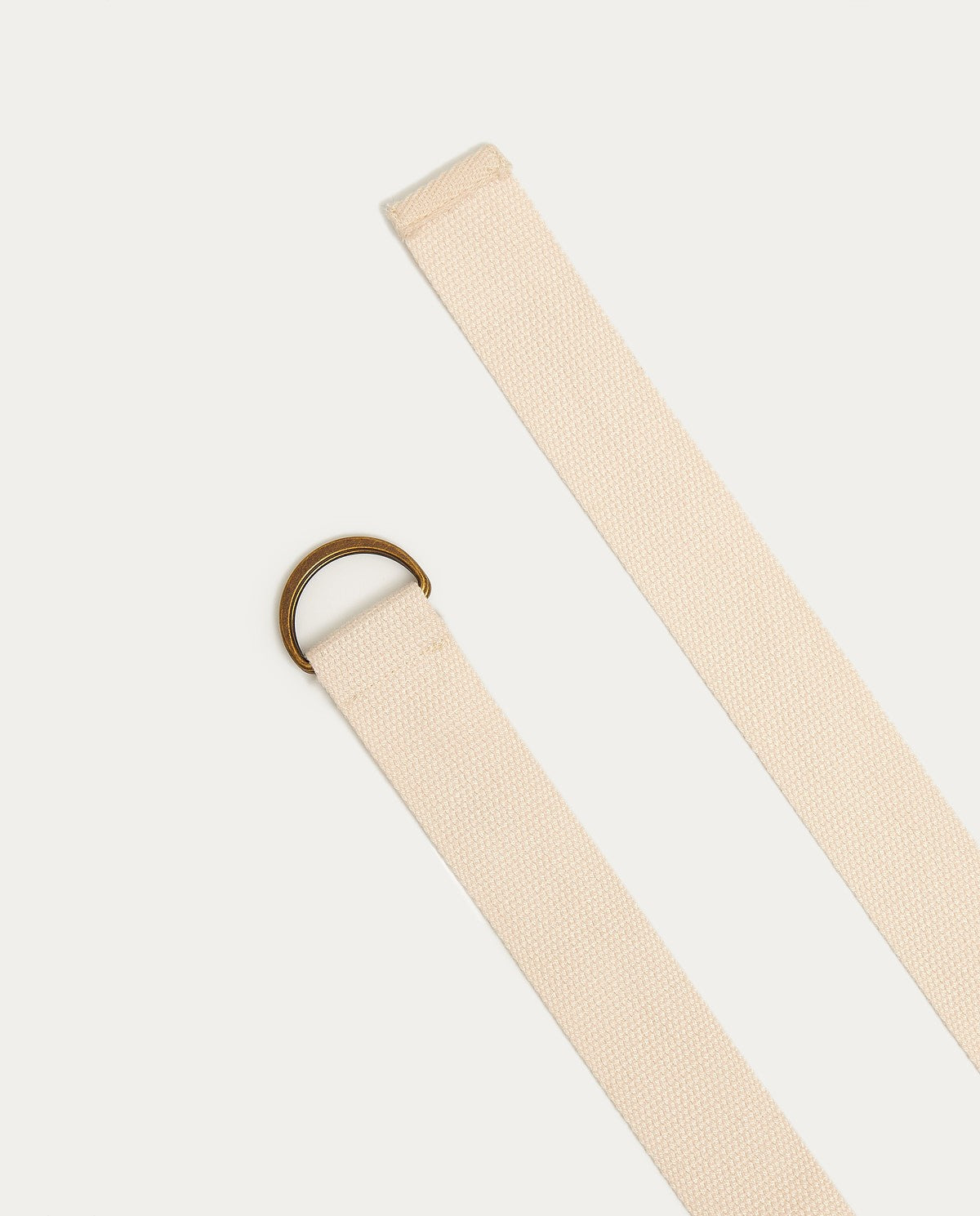 Cream Cotton Belt